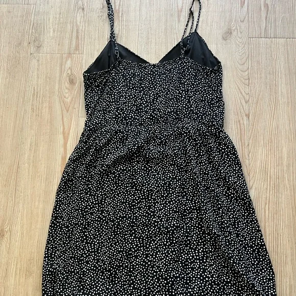 Xhilaration Black and White Spotted Mini Dress - Picture 2 of 2